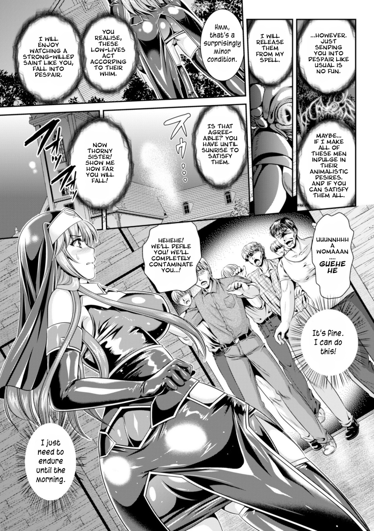 Hentai Manga Comic-Liese's destiny: Punishment Of Lust On The Slime Prison Ch.1-3-Read-31